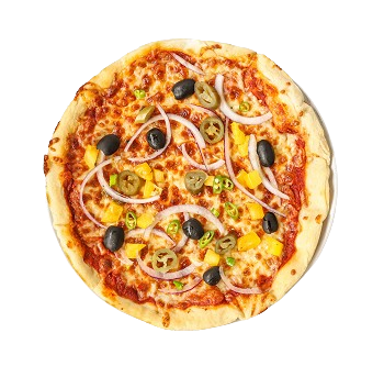 Supreme Veggie Deluxe Pizza 